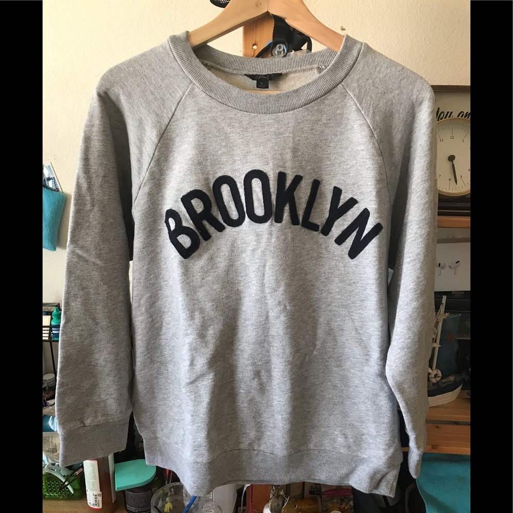 J crew sweatshirt!